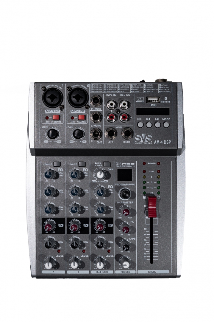 SVS Audiotechnik mixers AM-4 DSP Аналоговый микшерный пульт, 4-канала в Нижегородской области