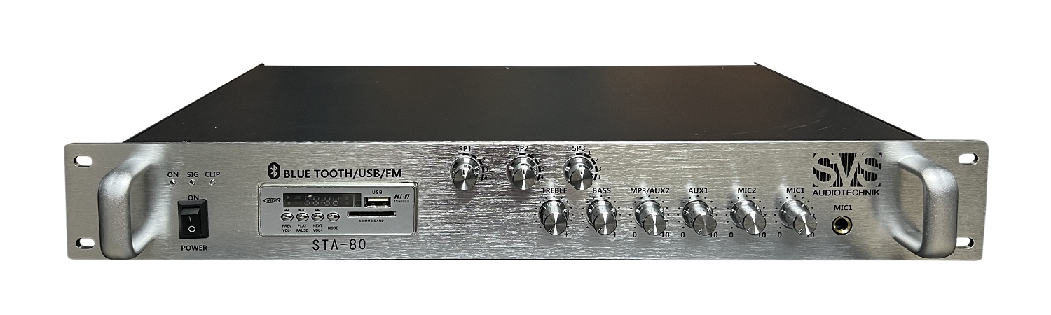SVS Audiotechnik STA-80 Микшер-усилитель для систем Public Address в Нижегородской области